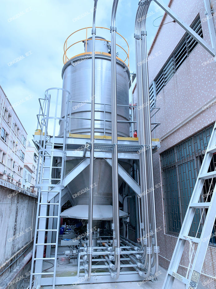 丙綸原料氣力輸送系統